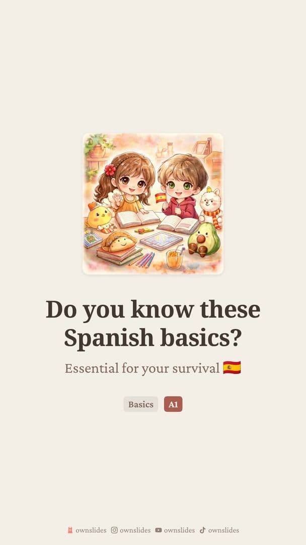 Spanish Basics: Polite Words Like Hola, Gracias, and Por Favor